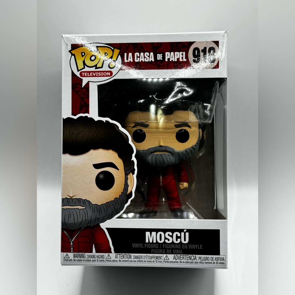 Funko POP! Television La Casa de Papel Moscu #918 Vinyl Figure